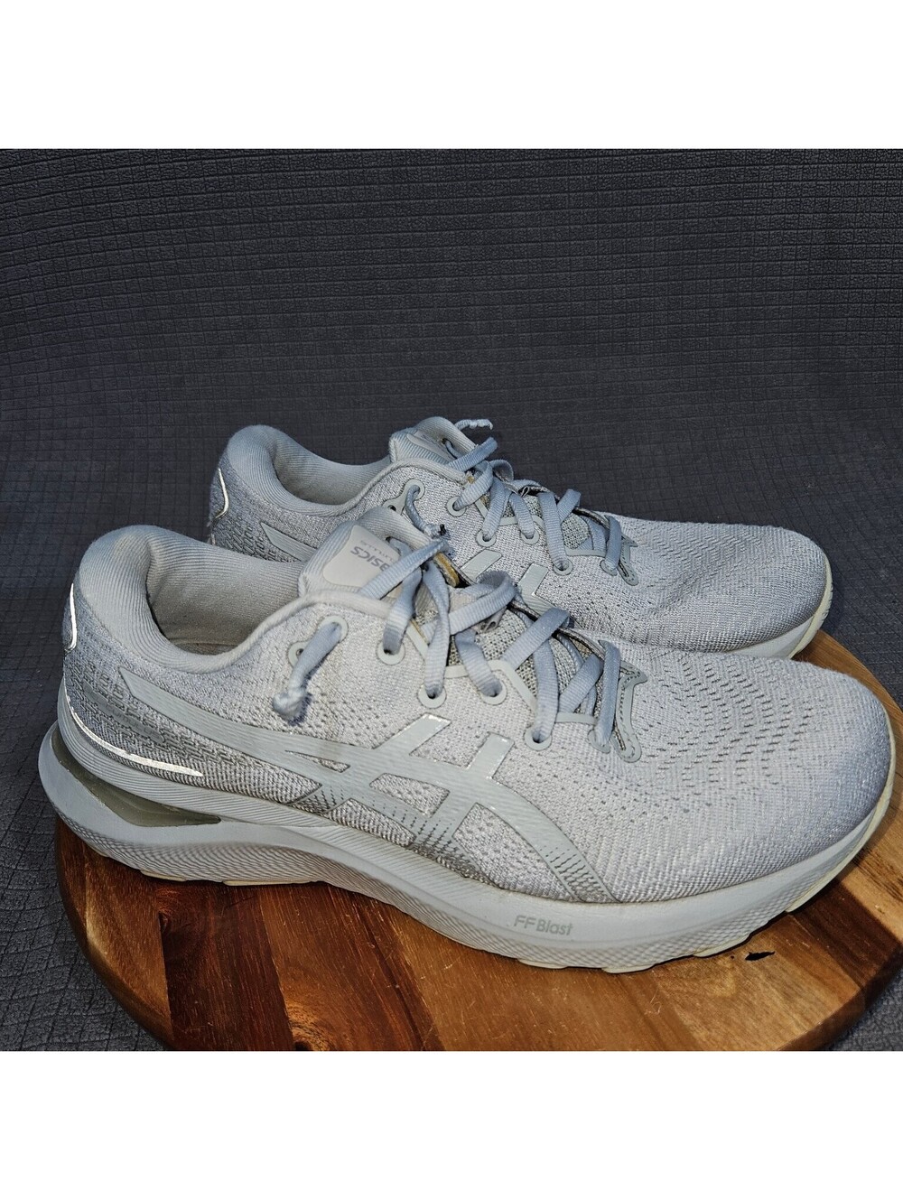 ASICS GEL-KAYANO 29 Athletic Shoes Women's Gray 8.5 FF BLAST Knit Running